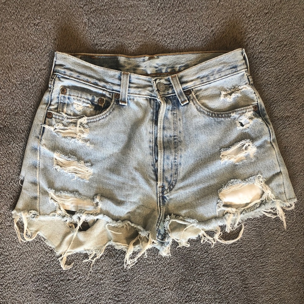 Vintage Levi 501 Button Fly Shorts